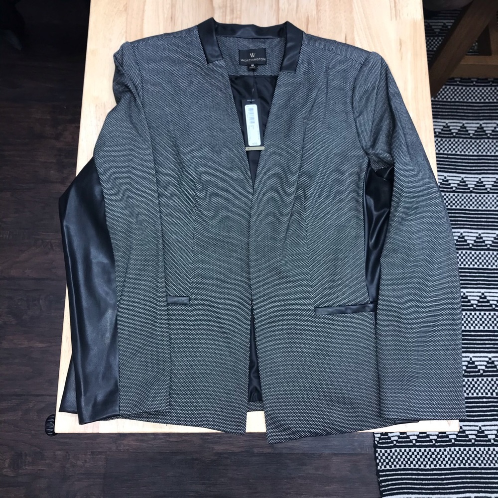 Worthington Small Polkadot Blazer